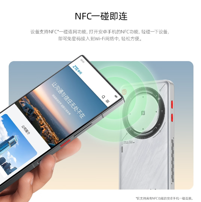 中兴 U30 Air 5G 随身 WiFi“全球版”开启预售：国内 + 国际双网卡、NFC 一碰即连，599 元