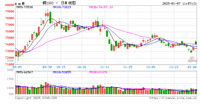 光大期货：1月7日有色金属日报